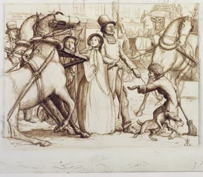 Der Blinde, 1853