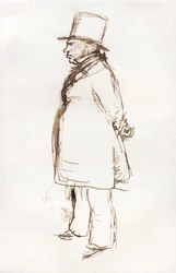 Turner am Firnistag in der Royal Academy