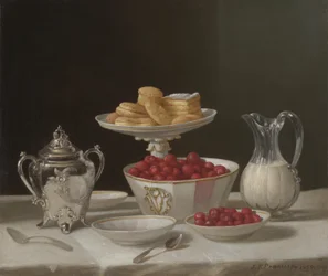 Dessertstillleben, 1855