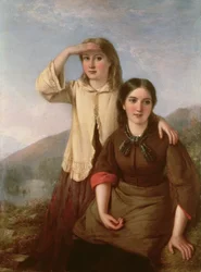 Die Kuh in den Mais lassen, 1868