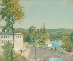 U.S. Thread Company Mills, Willimantic, Connecticut, um 1893-1897