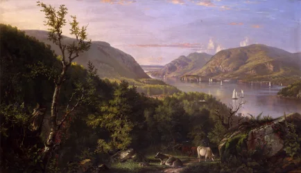 Ansicht der Highlands von West Point, 1862