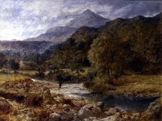 Moel Siabod von Capel Curig, Nordwales