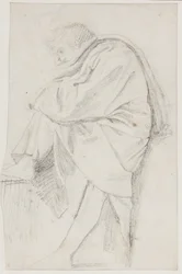 In Gedanken versunkener Mann, ca. 1790