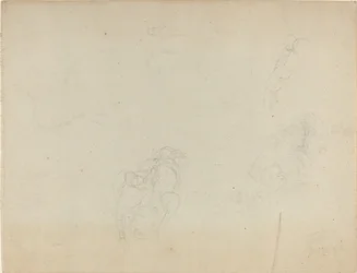 Blatt mit Studien (recto und verso)