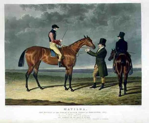 Matilda, der Gewinner des Great St. Leger Stakes in Doncaster