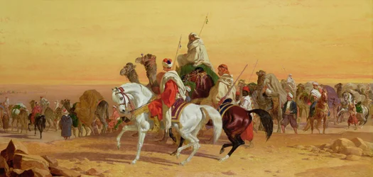 Eine arabische Karawane