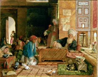 Innenraum einer Schule in Kairo
