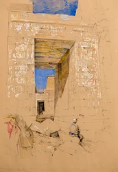 Teil des Propylons von Philae