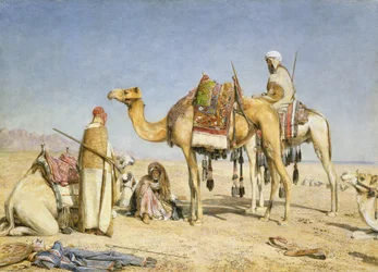 Die Mittagsrast, 1853