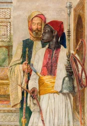 Der Pfeifenträger, 1856