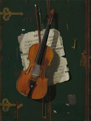 Die alte Violine, um 1890