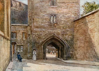 Tor zum Bloody Tower, mit Eingang zum Juwelenhaus