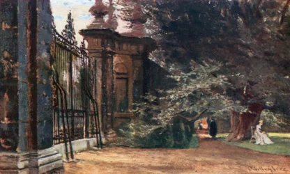 In den Gärten des Trinity College