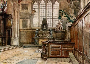Innenraum von Allhallows, Barking-by-the-Tower