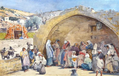 Der Brunnen der Jungfrau in Nazareth