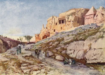 Die Felsengräber des Tals von Josaphat