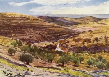 Tal von Hinnom, mit dem Hügel des Ärgernisses