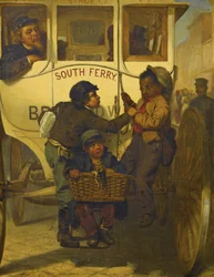 Farbige Menschen nicht auf dieser Linie erlaubt, 1863