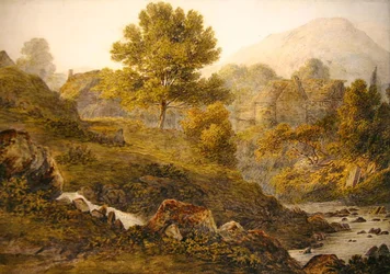 Ein Bergbauernhof