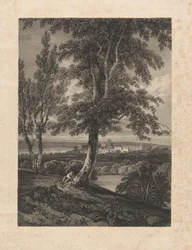 Windsor vom Wald aus, Berks
