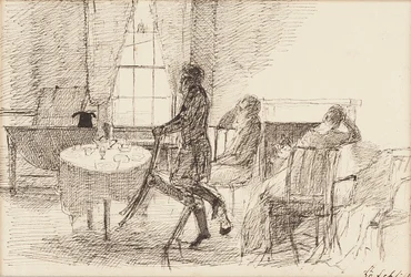 Frühstückstisch, 1810