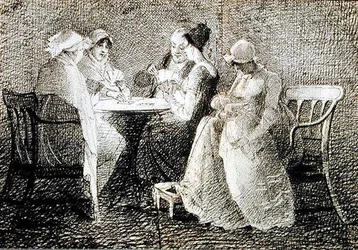 Kartenspiel (Gravur)