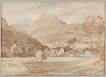Felder außerhalb von Brathay, 1812