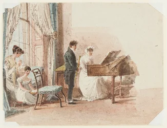 Halleninterieur, 1827