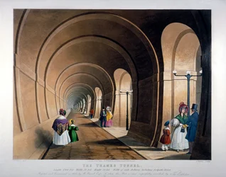 Thames-Tunnel, London, 1835
