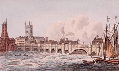 London Bridge, London, 1823