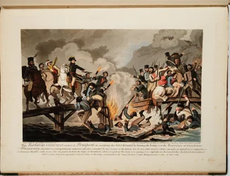 Französische Armee überquert die Beresina im November 1812, 1813