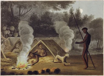 Ruhe, graviert von Matthew Dubourg, veröffentlicht von Edward Orme, 1813