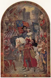 Heinrich VI. Die Schlacht von Barnet, 1471