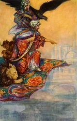 Salomo erblickt den geheimnisvollen Palast, 1928
