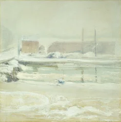 Flusslandschaft bei Cos Cob