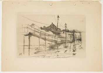 Das Alte Zollhaus in Bridgeport (Kleine Platte), 1888-1889