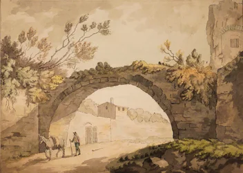 Ein Torbogen in Italien