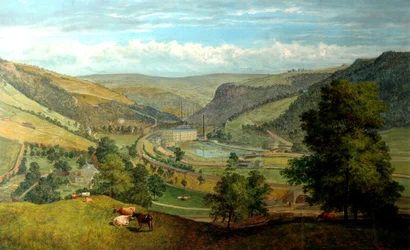 Todmorden-Tal von Charlestown, 1860