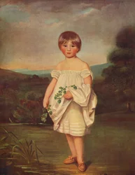 Miss Van Diest, um 1800, um 1915