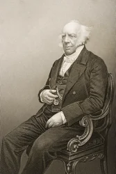 Andrew Reed (1788-1862) graviert von D.J. Pound nach einem Foto, aus 