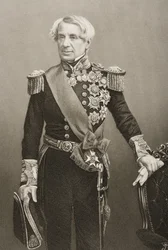 Edmund Lyons (1790-1858), graviert von D.J. Pound nach einem Foto, aus 