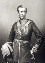 Sir Archdale Wilson (1803-74), graviert von D.J. Pound nach einem Foto, aus 