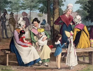 Die Kindermädchen, 1820