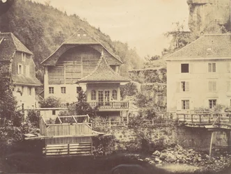 Ansicht in der Schweiz, 1850er Jahre