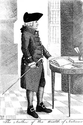 Adam Smith 1723-1790, schottischer Philosoph und Ökonom, 1790