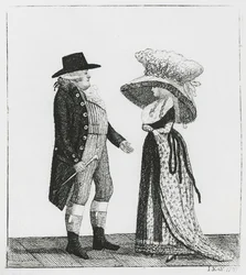 Kapitän Dalrymple und Penelope Macdonald, 1787