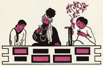 Illustration für Die Geschichte von Aladdin und der Wunderlampe