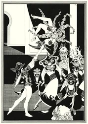 Illustration für Die Geschichte von Aladdin und der Wunderlampe