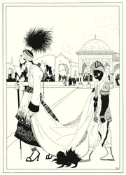 Illustration für Die Geschichte von Aladdin und der Wunderlampe